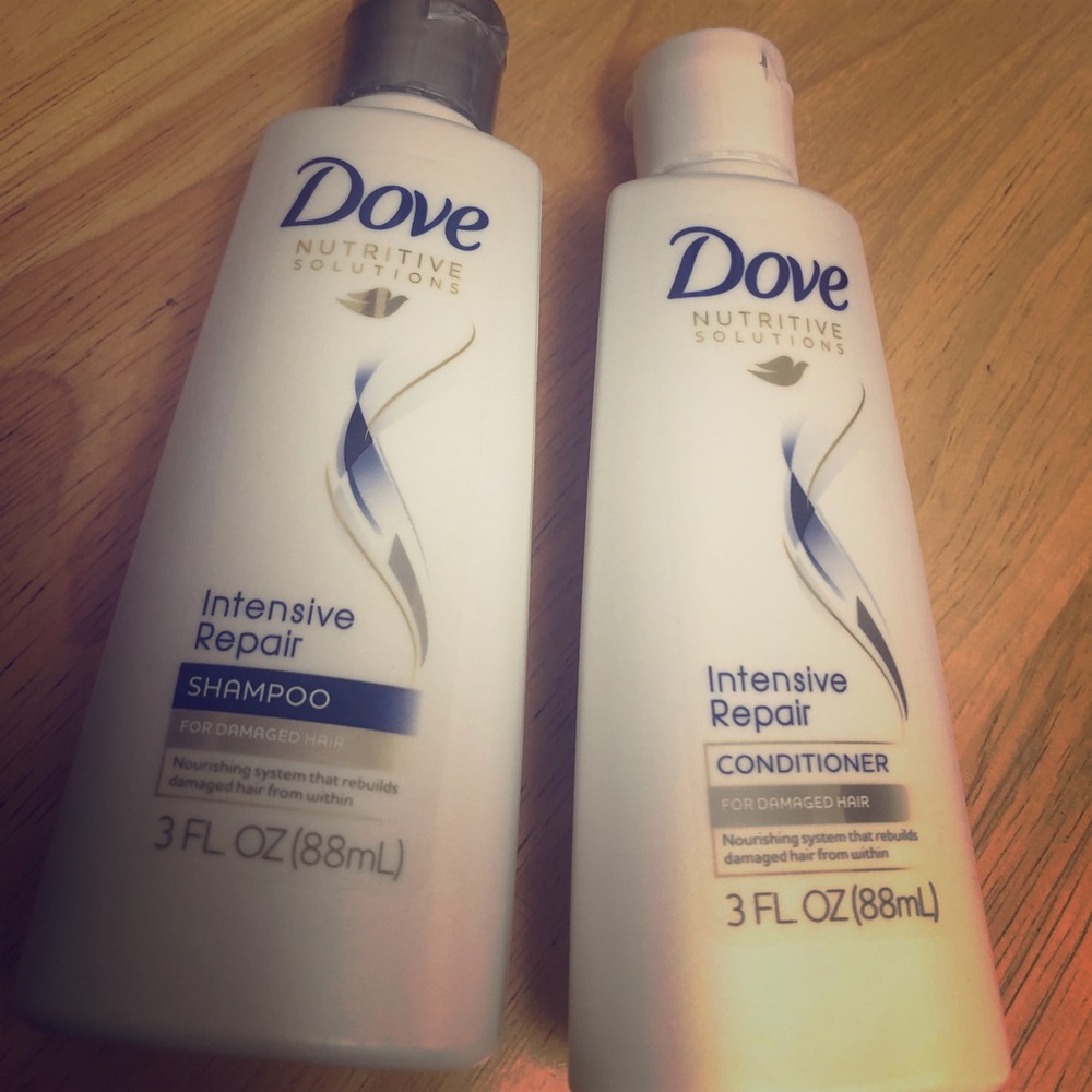 dove shampoo and conditioner set